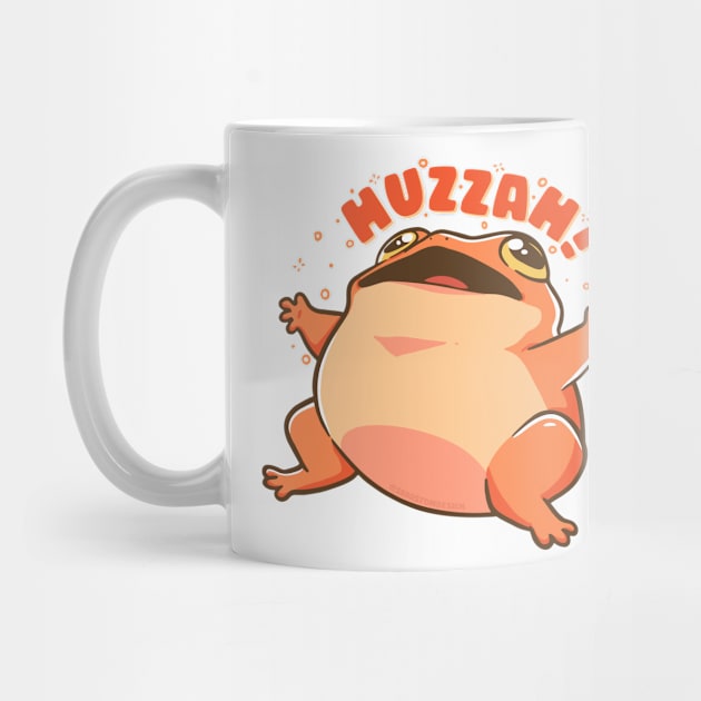 Huzzah Frog by SBarstow Design